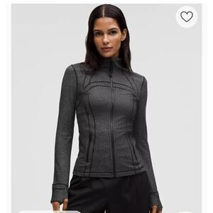 Lululemon Define Women's Jacket Herringbone Size: 6